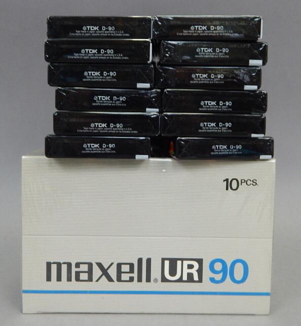 22pc New Blank Audio Cassette Tapes